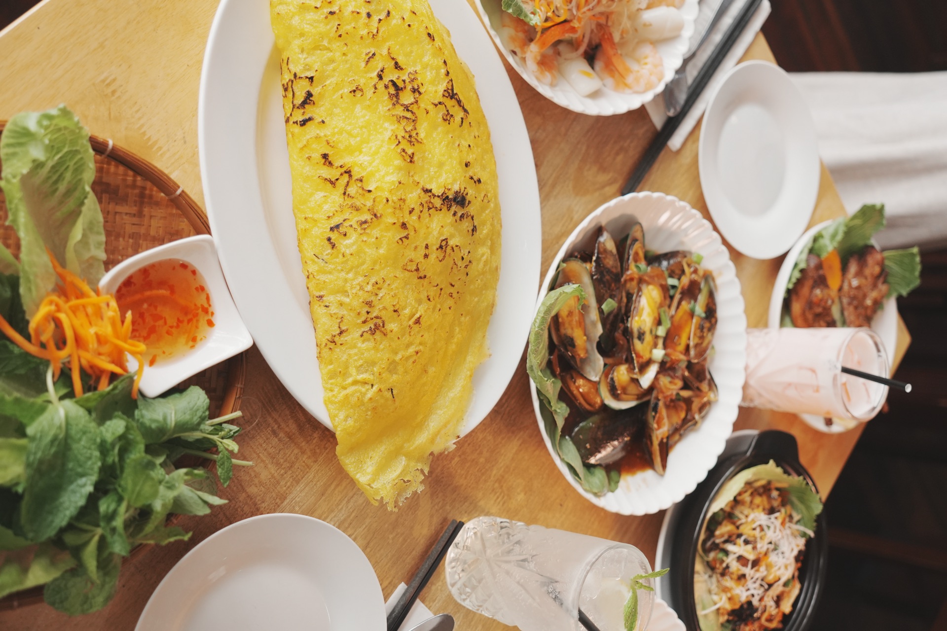 Inside the dining room