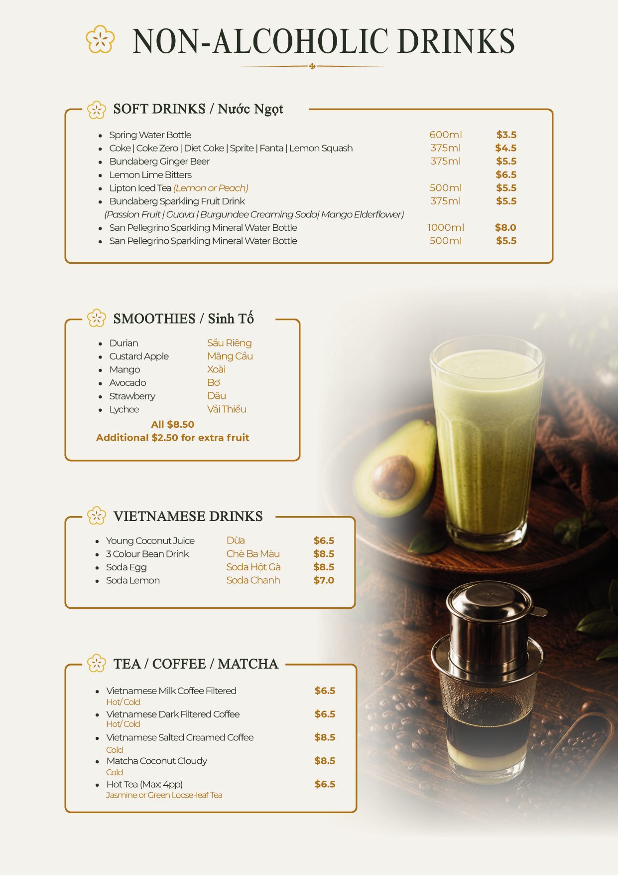Mai Kitchen menu page 26
