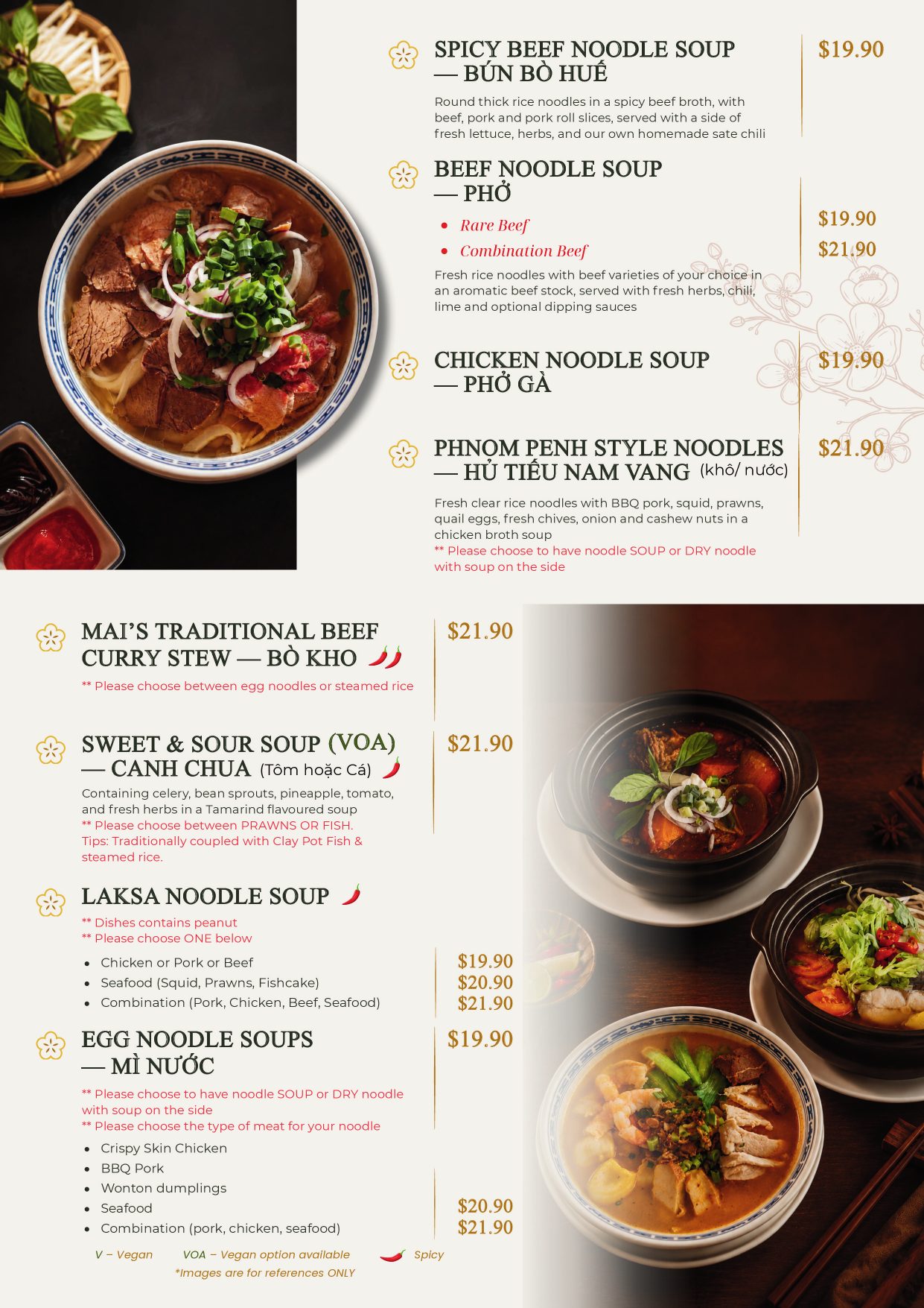 Mai Kitchen menu page 5