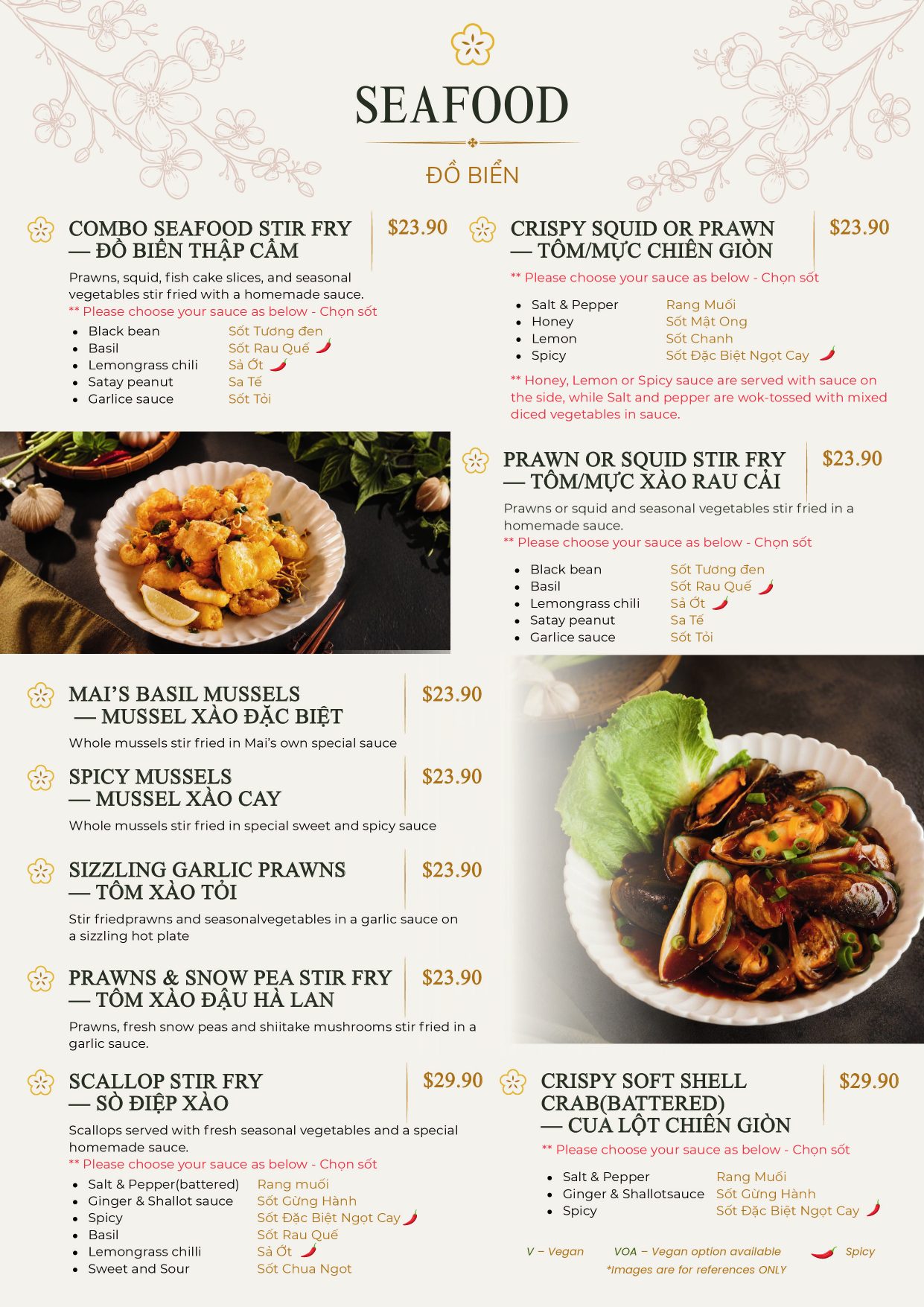 Mai Kitchen menu page 13