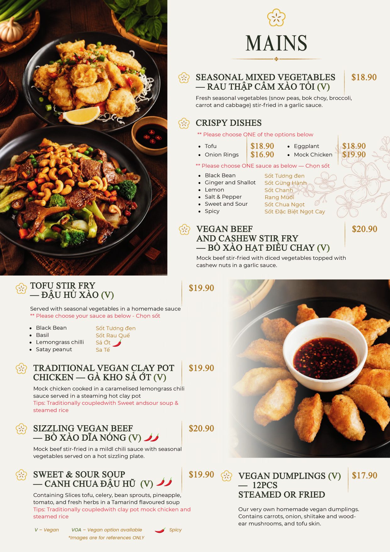 Mai Kitchen menu page 20